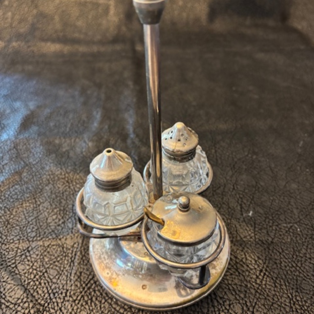 Vintage small cruet set-Made in England
